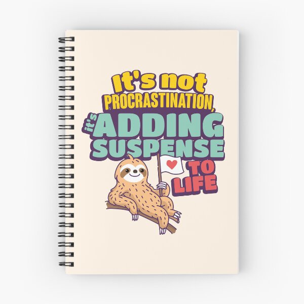 Item preview, Procrastination: More than laziness, a story with suspense designed and sold by Dizartico.