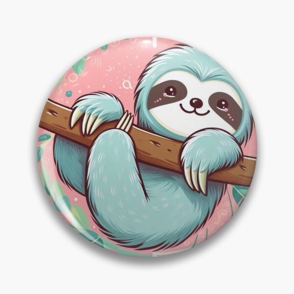 Item preview, "Chillin' Sloth: Relaxing Under the Tropics" designed and sold by JOshopx.
