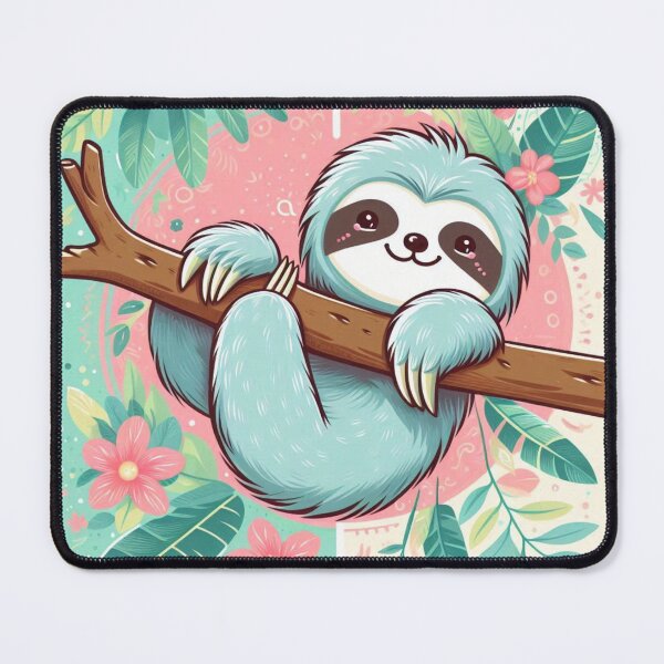 Item preview, "Chillin' Sloth: Relaxing Under the Tropics" designed and sold by JOshopx.