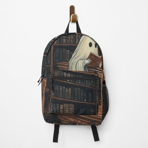 Item preview, Gothic sheet ghost reading library - cute scary ghosts designed and sold by cocomelon168.