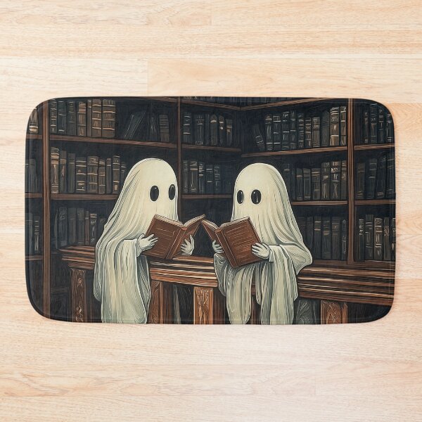 Item preview, Gothic sheet ghost reading library - cute scary ghosts designed and sold by cocomelon168.