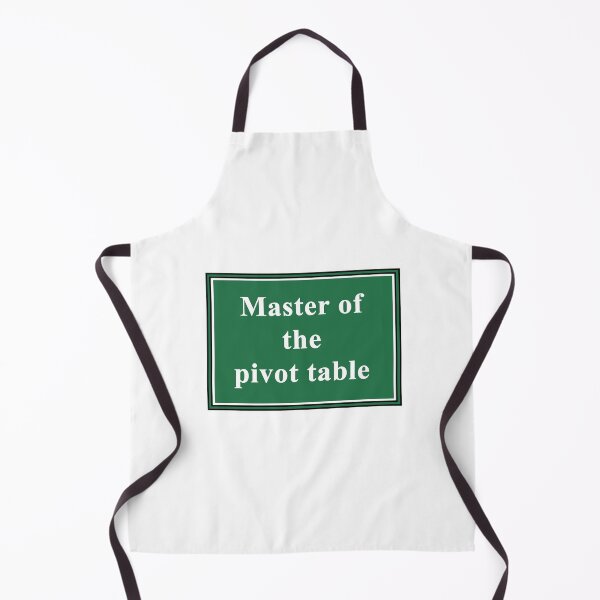 Item preview, Master of the Pivot Table designed and sold by ThePurpleFrog.