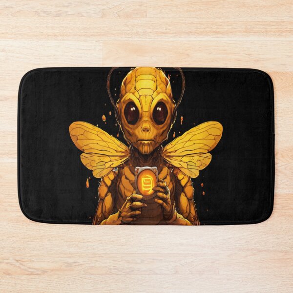 Item preview, HUMANOID GOLD BEE designed and sold by SevilleArt.
