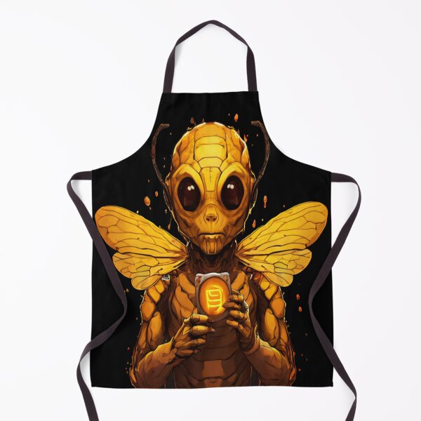 Item preview, HUMANOID GOLD BEE designed and sold by SevilleArt.
