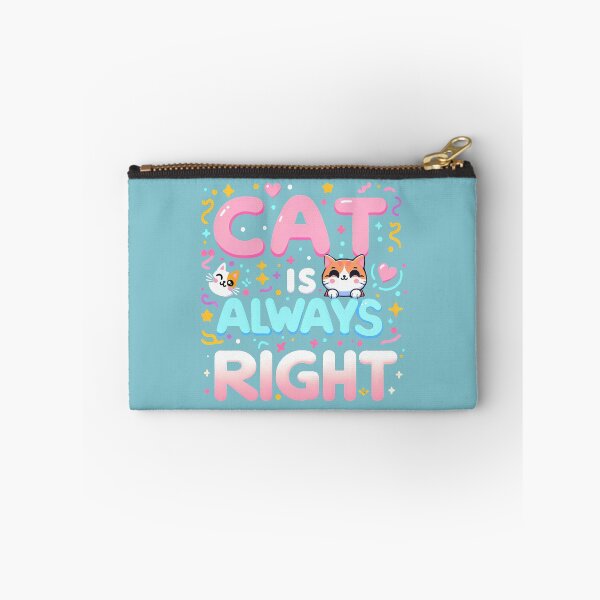 Item preview, Cat is Always Right, typography designed and sold by maxmaj.