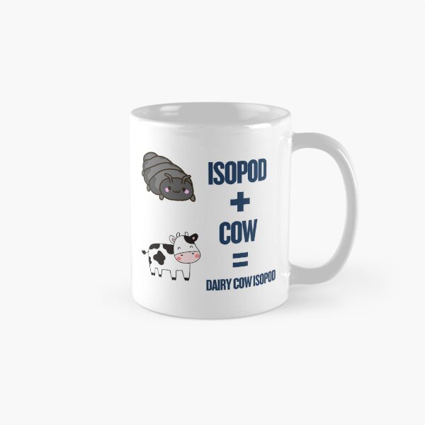 Item preview, Dairy Cow Isopod designed and sold by InfiniteSticker.
