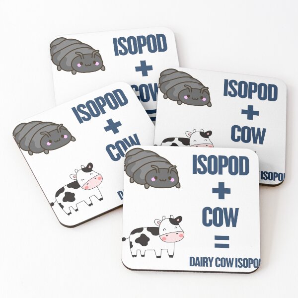 Item preview, Isópodo de la vaca lechera designed and sold by InfiniteSticker.