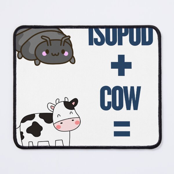 Item preview, Dairy Cow Isopod designed and sold by InfiniteSticker.