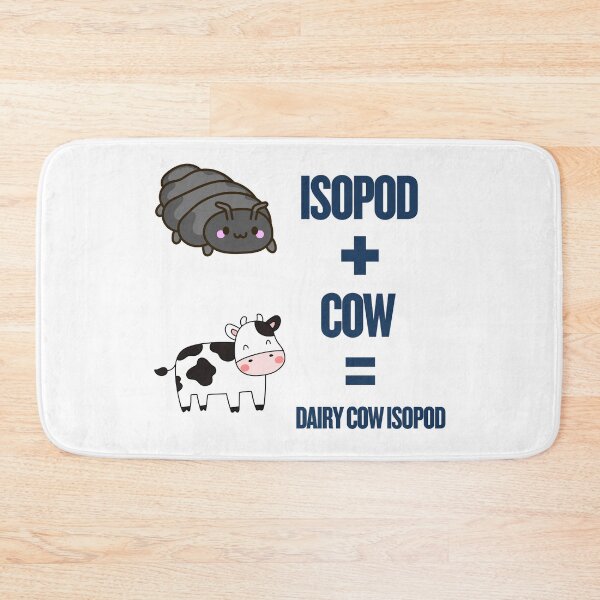 Item preview, Dairy Cow Isopod designed and sold by InfiniteSticker.