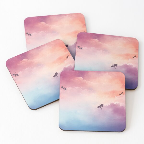 Item preview, Three Dragons in the Clouds designed and sold by PurrfectPixels.