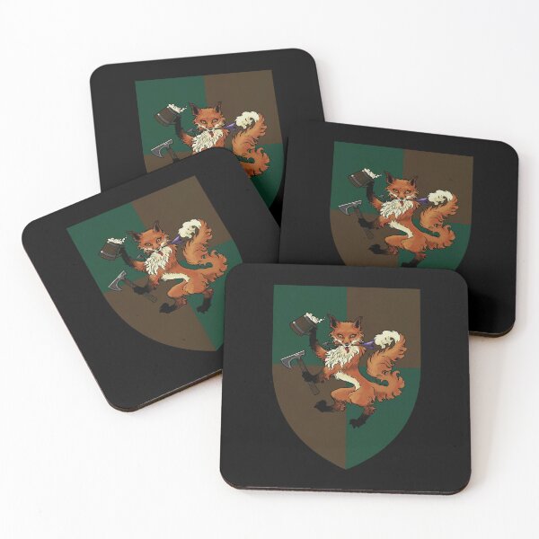 Item preview, Shield Fox Heraldry designed and sold by dragonsinger.