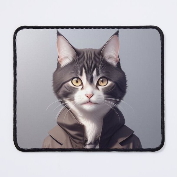 Item preview, Cat & Tie (Sharp Dressed Cat) designed and sold by DesignMind1.