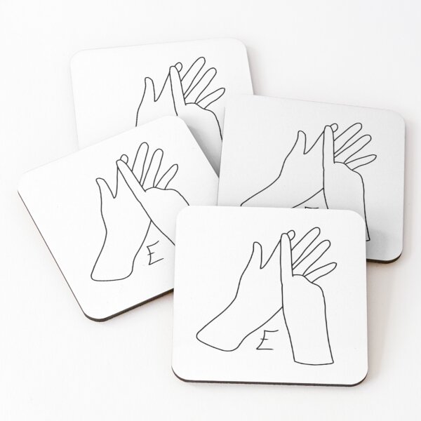 Item preview, BSL letter sign E designed and sold by Artistkhg.