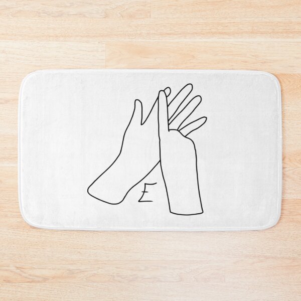 Item preview, BSL letter sign E designed and sold by Artistkhg.
