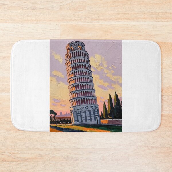 Item preview, The Leaning Tower of Pisa at sunset  designed and sold by EtCreative.