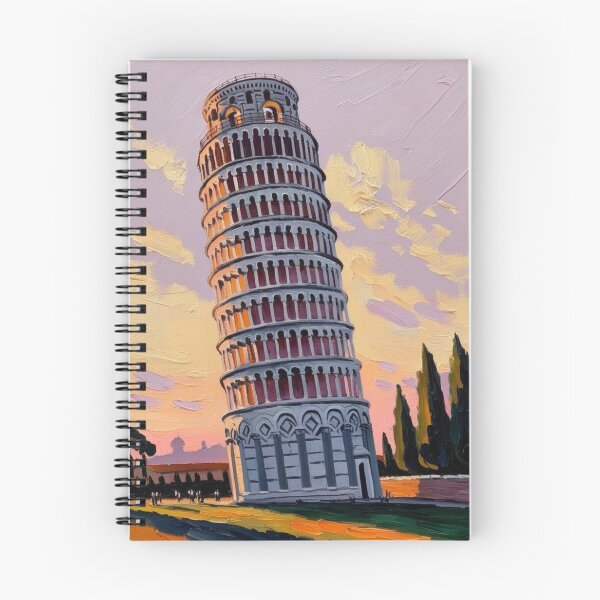 Item preview, The Leaning Tower of Pisa at sunset  designed and sold by EtCreative.