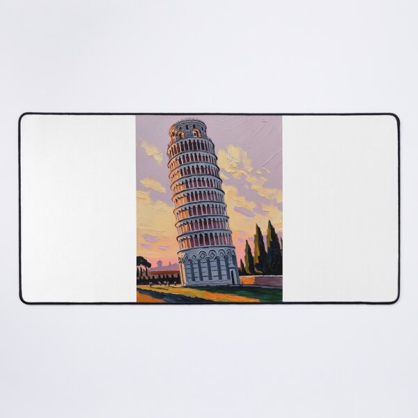 Item preview, The Leaning Tower of Pisa at sunset  designed and sold by EtCreative.