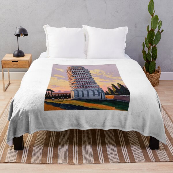 Item preview, The Leaning Tower of Pisa at sunset  designed and sold by EtCreative.