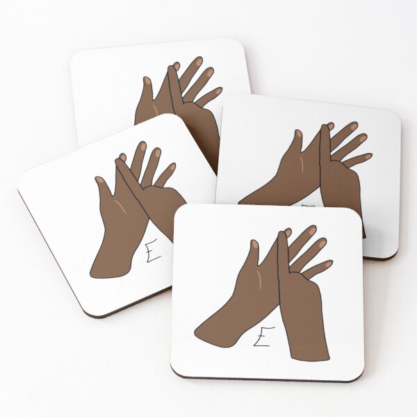 Item preview, BSL letter sign E designed and sold by Artistkhg.
