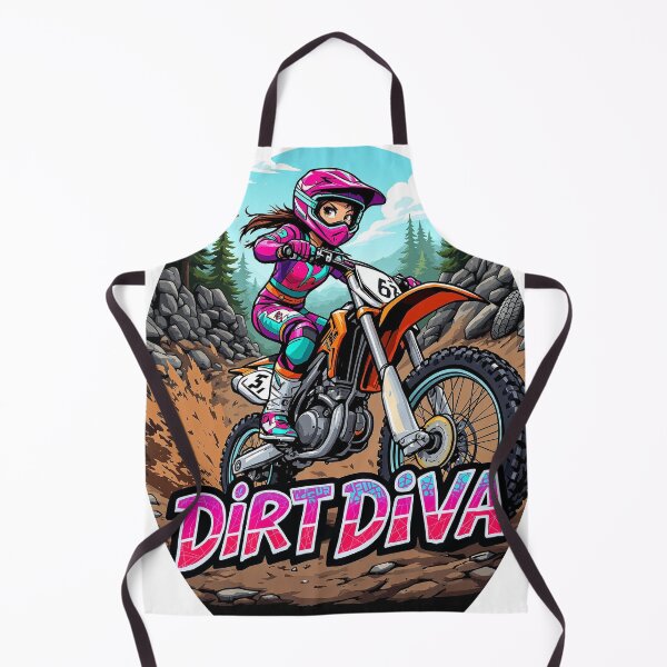 Item preview, Dirt Deva! Girl / Female / Woman Dirt Biker, Tomboy designed and sold by GerrysShoppe.