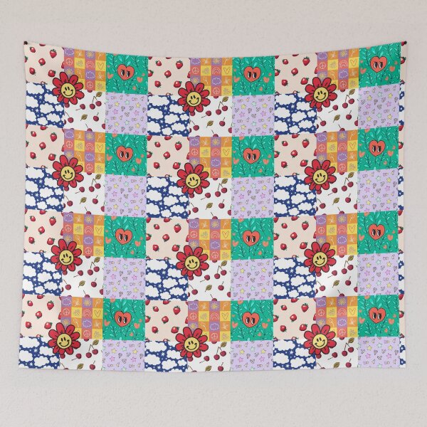 Item preview, Kawaii patchwork designed and sold by beatbeatwing.