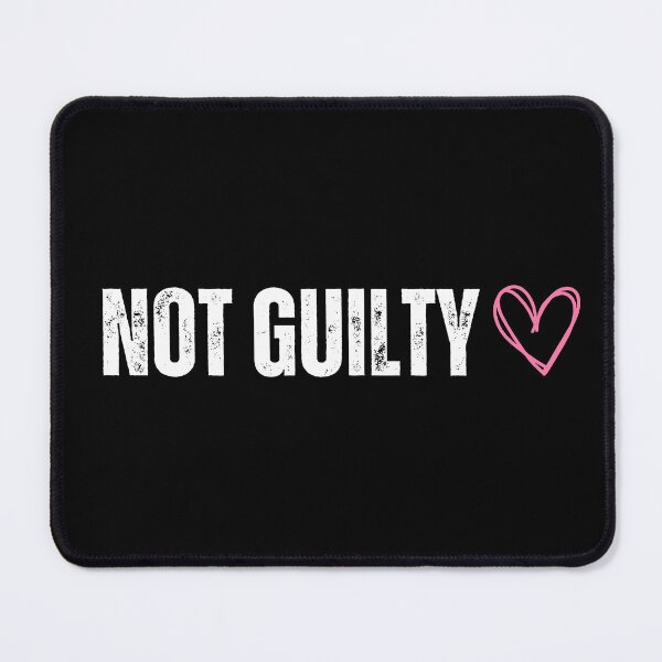 Item preview, Not Guilty with heart designed and sold by LewpyG.