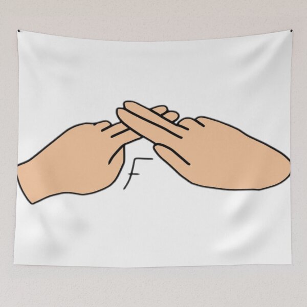Item preview, BSL letter F designed and sold by Artistkhg.