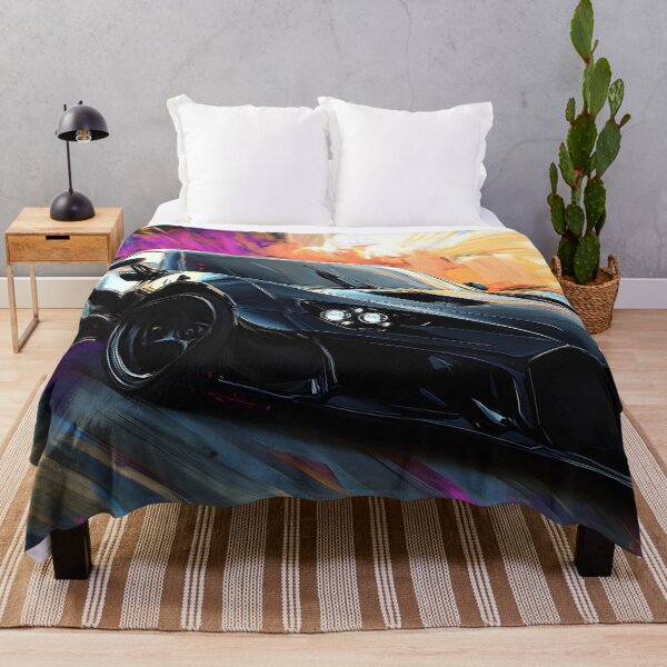 Item preview, Pop Art Black Zenvo TSR-S designed and sold by AutoPopStudio.