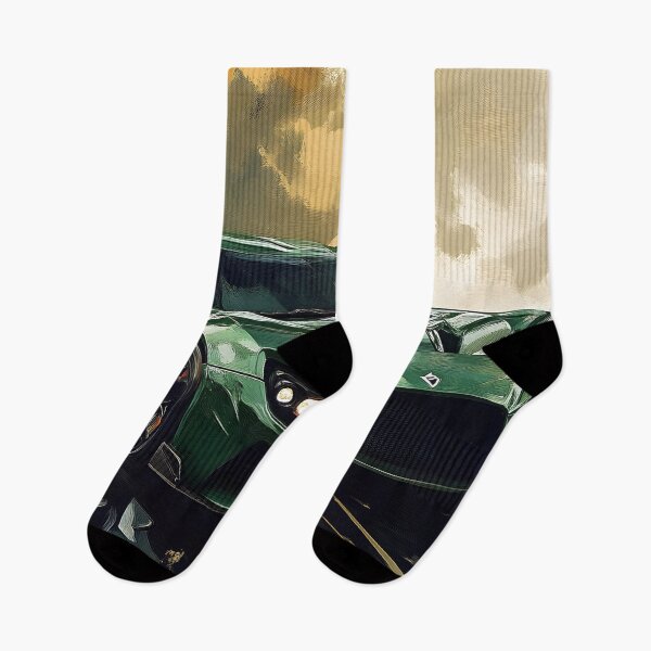 Item preview, Pop Art Green Zenvo TSR-S designed and sold by AutoPopStudio.