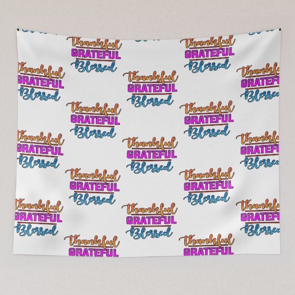 Item preview, Thankful Grateful Blessed Gift Men Women Kids designed and sold by itsagrind.