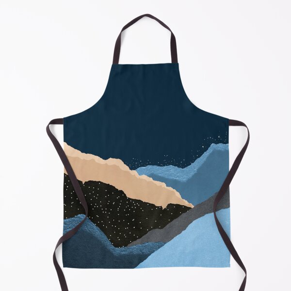 Item preview, Turquoise Blue, Aqua, And Black Mountain Landscape Abstract  designed and sold by DEC02.