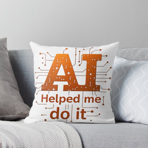 Item preview, AI Assisted Achievement designed and sold by GaricDrawsob.