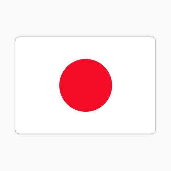 Vista previa del artículo con la obra «Bandera japonesa», diseñado y vendido por Gertie Roo.