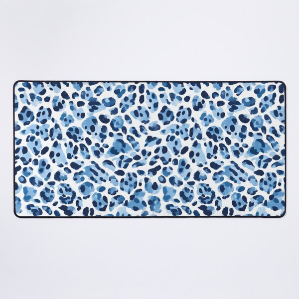 Item preview, Blue leopard skin seamless pattern designed and sold by Emily Waters.