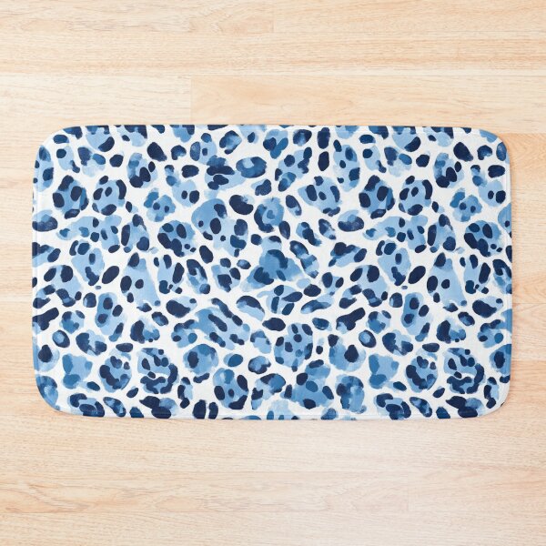 Item preview, Blue leopard skin seamless pattern designed and sold by Emily Waters.