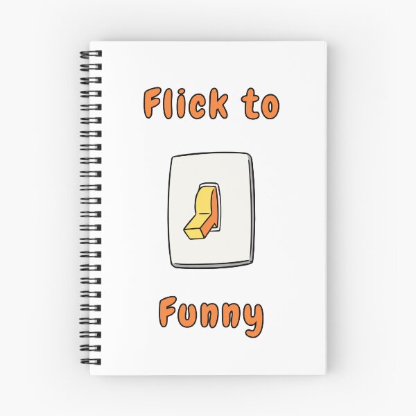Item preview, Flick to Funny, with Yellow Switch, Funny, Humorous, Puns designed and sold by AASparksDesigns.