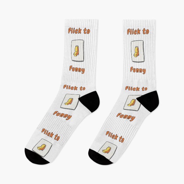 Item preview, Flick to Funny, with Yellow Switch, Funny, Humorous, Puns designed and sold by AASparksDesigns.