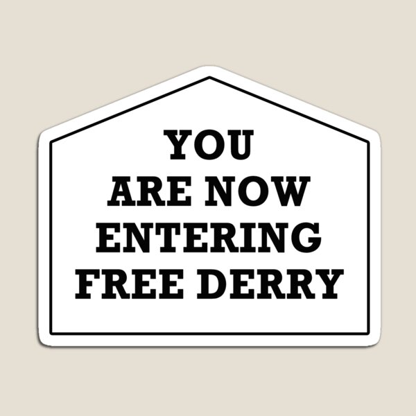 Item preview, Free Derry Corner designed and sold by SiopaDoire.