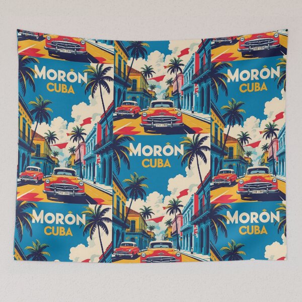 Item preview, Moron Cuba Vintage Travel Tourism designed and sold by TravelersGems.
