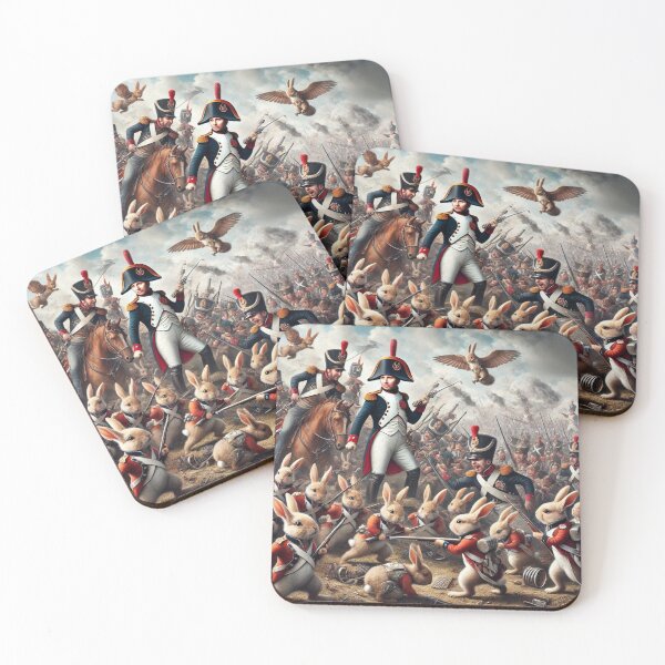 Item preview, Napoleon's Battle of the Bunnies at Waterloo designed and sold by doramoredesigns.