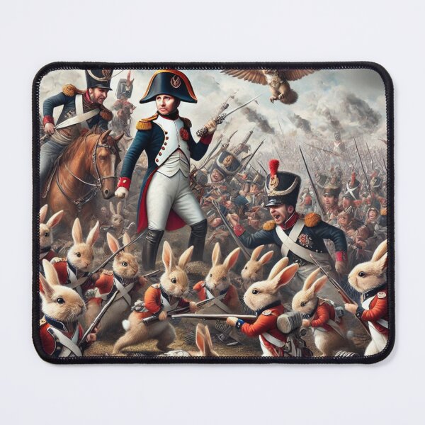 Item preview, Napoleon's Battle of the Bunnies at Waterloo designed and sold by doramoredesigns.