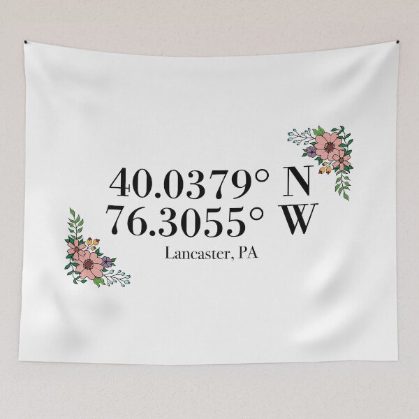 Item preview, Lancaster, PA Coordinates designed and sold by mynameisliana.