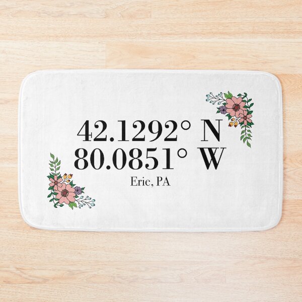 Item preview, Erie, PA Coordinates designed and sold by mynameisliana.