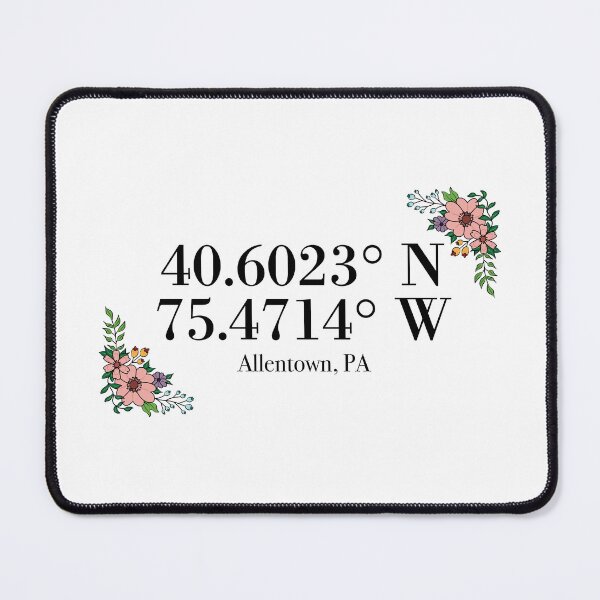 Item preview, Allentown, PA Coordinates designed and sold by mynameisliana.