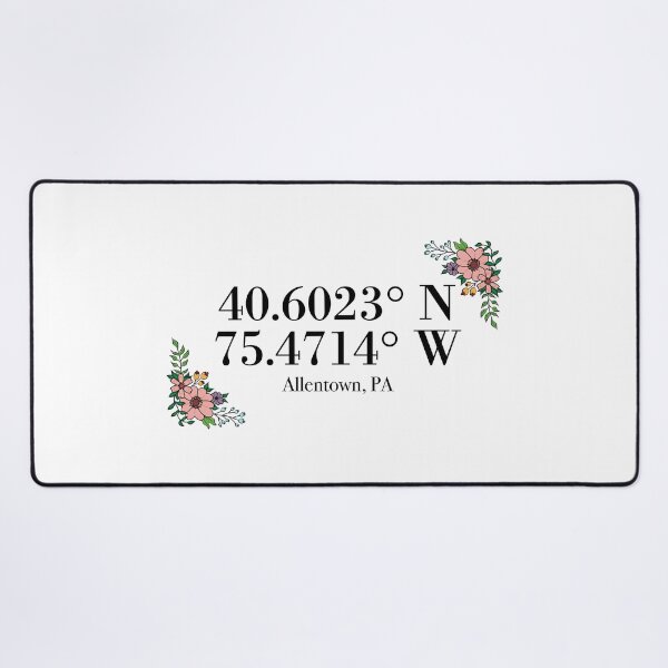 Item preview, Allentown, PA Coordinates designed and sold by mynameisliana.