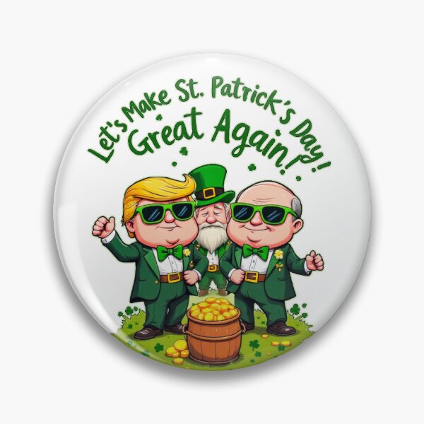 Item preview, St. Patrick's Day Presidental Celebration 3 designed and sold by SteadyRolling.