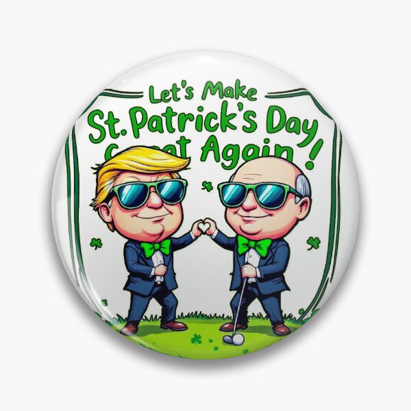 Item preview, St. Patrick's Day Presidental Celebration 6 designed and sold by SteadyRolling.