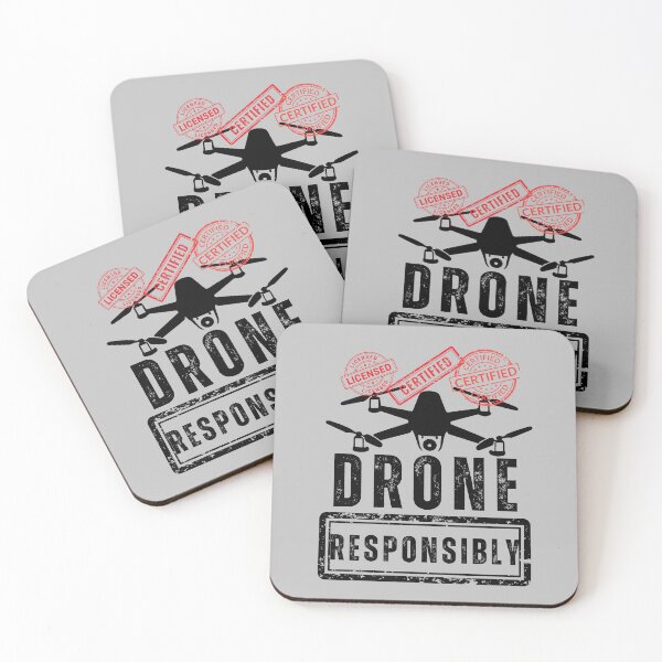 Item preview, Drone Responsibly Certified Drone Pilot designed and sold by Soundpups.