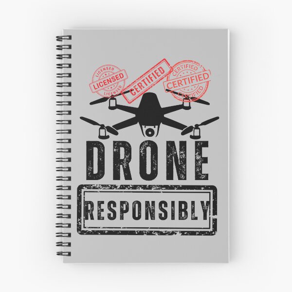 Item preview, Drone Responsibly Certified Drone Pilot designed and sold by Soundpups.