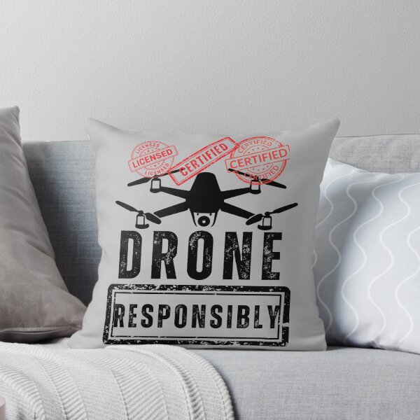 Item preview, Drone Responsibly Certified Drone Pilot designed and sold by Soundpups.